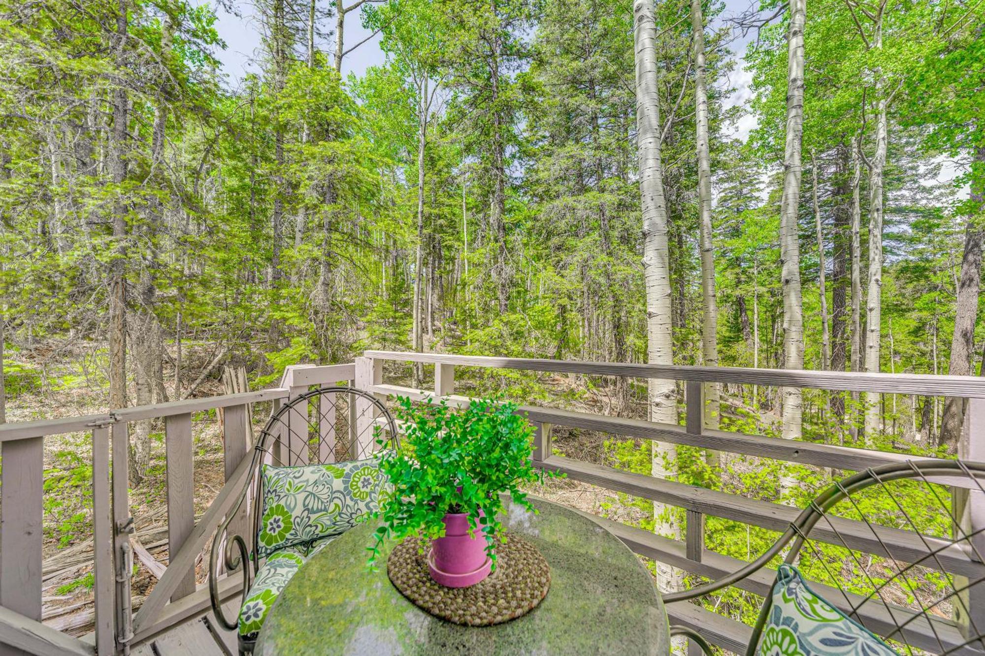 Quaint Cloudcroft Cabin With Stunning Forest Views! Exterior photo
